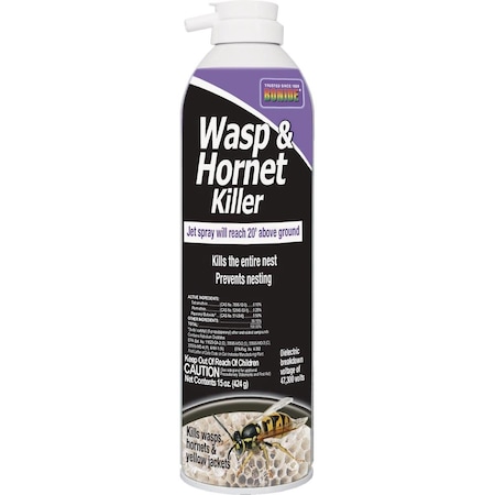 Bonide Products Revenge 15 Oz. Liquid Aerosol Spray Wasp & Hornet Killer 4653